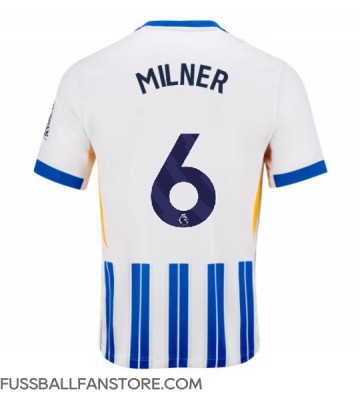 Brighton James Milner #6 Replik Heimtrikot 2024-25 Kurzarm